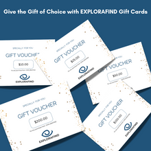 Load image into Gallery viewer, EXPLORAFIND VIRTUAL GIFT CARDS