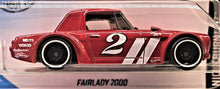 Load image into Gallery viewer, Hot Wheels 2019 Fairlady 2000 Red #156 Nightburnerz 10/10 New Long Card