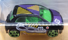 Load image into Gallery viewer, Hot Wheels 2018 Fiat 500 Black #2/5 HW Daredevils New Long Card