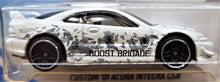 Load image into Gallery viewer, Hot Wheels 2018 Custom '01 Acura Integra GSR White #213 Nightburnerz 6/10 New