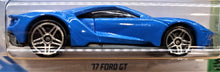 Load image into Gallery viewer, Hot Wheels 2018 '17 Ford GT Blue #99 HW Exotics 8/10 New Long Card