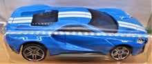 Load image into Gallery viewer, Hot Wheels 2018 '17 Ford GT Blue #99 HW Exotics 8/10 New Long Card