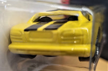 Load image into Gallery viewer, Hot Wheels 2017 Dodge Viper RT/10 Yellow #281 Then and Now 9/10 New Long Card