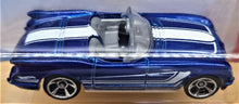 Load image into Gallery viewer, Hot Wheels 2018 '55 Corvette Blue #192 Then and Now 3/10 New Long Card