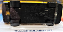 Load image into Gallery viewer, Hot Wheels 2018 '15 Dodge Challenger SRT Yellow #143 Muscle Mania 4/10 New