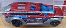 Load image into Gallery viewer, Hot Wheels 2017 HW Pursuit Maroon #271 HW Rescue 1/10 New Long Card
