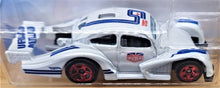 Load image into Gallery viewer, Hot Wheels 2018 Volkswagen Kafer Racer White #147 Legends of Speed 2/10 New Long Card