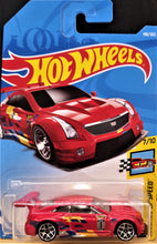 Load image into Gallery viewer, Hot Wheels 2018 '16 Cadillac ATS-V R Red #198 Legends Of Speed 7/10 New Long Card