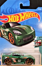 Load image into Gallery viewer, Hot Wheels 2018 C6 Corvette Green #174 Tooned 3/5 New Long Card