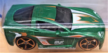 Load image into Gallery viewer, Hot Wheels 2018 C6 Corvette Green #174 Tooned 3/5 New Long Card