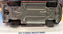 Load image into Gallery viewer, Hot Wheels 2018 '07 Ford Mustang Black #165 Checkmate 3/9 New Long Card