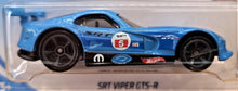 Load image into Gallery viewer, Hot Wheels 2019 SRT Viper GTS-R Blue #124 HW Race Day 10/10 New Long Card