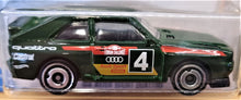 Load image into Gallery viewer, Hot Wheels 2019 '84 Audi Sport Quattro Dark Green #43 Baja Blazers 7/10 New Long Card