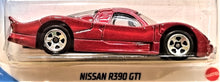 Load image into Gallery viewer, Hot Wheels 2021 Nissan R390 GT1 Blue #138 Factory Fresh 9/10 New Long Card