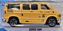 Load image into Gallery viewer, Hot Wheels 2021 Dodge Van Yellow #50 HW Drift  2/5 New Long Card