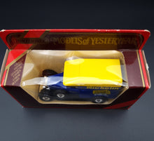 Load image into Gallery viewer, Matchbox 1929 Morris Cowley Van Michelin Blue Models Of Yesteryear Y19