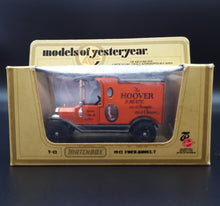 Load image into Gallery viewer, Matchbox 1912 Ford Model T Hoover Orange Models Of Yesteryear Y12-3