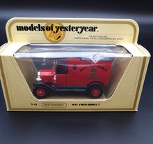 Load image into Gallery viewer, Matchbox 1912 Ford Model T Royal Mail Red Models Of Yesteryear Y12