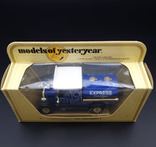 Load image into Gallery viewer, Matchbox 1912 Ford Model T Tanker Express Dairy Blue Models Of Yesteryear Y3-4