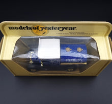 Load image into Gallery viewer, Matchbox 1912 Ford Model T Tanker Express Dairy Blue Models Of Yesteryear Y3-4