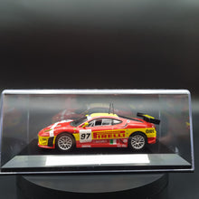 Load image into Gallery viewer, Bburago 2008 Ferrari F430 GTC Red 24h Le Mans 1:43 Die Cast Car