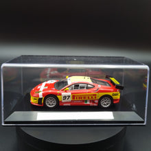 Load image into Gallery viewer, Bburago 2008 Ferrari F430 GTC Red 24h Le Mans 1:43 Die Cast Car