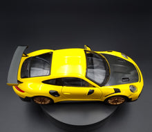 Load image into Gallery viewer, Maisto 2018 Porsche 911 GT2 RS Yellow 1:24 Die Cast Car