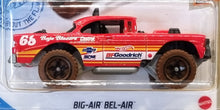 Load image into Gallery viewer, Hot Wheels 2021 Big-Air Bel-Air Red #130 Baja Blazers 10/10 New Long Card
