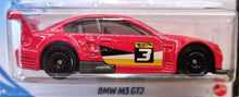 Load image into Gallery viewer, Hot Wheels 2021 BMW M3 GT2 Red #57 HW Race Day 4/10 New Long Card