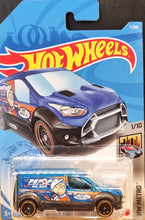 Load image into Gallery viewer, Hot Wheels 2021 Ford Transit Connect Blue #7 HW Metro 1/10 New Long Card
