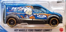 Load image into Gallery viewer, Hot Wheels 2021 Ford Transit Connect Blue #7 HW Metro 1/10 New Long Card