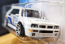 Load image into Gallery viewer, Hot Wheels 2021 Lancia Delta Integrale #51 White Baja Blazers 6/10 New Long Card