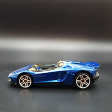 Load image into Gallery viewer, Hot Wheels 2015 Lamborghini Aventador J Aqua Blue HW Exotics 5 Pack Loose