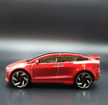 Load image into Gallery viewer, Hot Wheels 2017 Tesla Model X Red #196 Factory Fresh 9/10