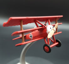 Load image into Gallery viewer, 1917 German Fokker DR.1 Triplane 1:72 Fighter Die Cast Plane