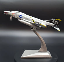 Load image into Gallery viewer, 1964 USN F-4 Phantom II Fighter Squadron 84 "Jolly Rogers" 1:100 Die Cast Plane