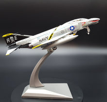 Load image into Gallery viewer, 1964 USN F-4 Phantom II Fighter Squadron 84 "Jolly Rogers" 1:100 Die Cast Plane