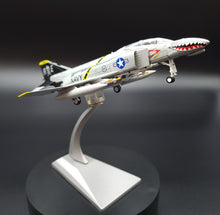 Load image into Gallery viewer, 1964 USN F-4 Phantom II Fighter Squadron 84 "Jolly Rogers" 1:100 Die Cast Plane