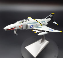 Load image into Gallery viewer, 1964 USN F-4 Phantom II Fighter Squadron 84 "Jolly Rogers" 1:100 Die Cast Plane