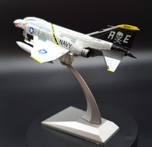 Load image into Gallery viewer, 1964 USN F-4 Phantom II Fighter Squadron 84 "Jolly Rogers" 1:100 Die Cast Plane
