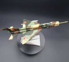 Load image into Gallery viewer, 1970 Mikoyan-Gurevich MIG-21 "Fishbed" USSR Air Force Fighter/Interceptor 1:72 Die Cast Plane