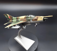 Load image into Gallery viewer, 1970 Mikoyan-Gurevich MIG-21 "Fishbed" USSR Air Force Fighter/Interceptor 1:72 Die Cast Plane