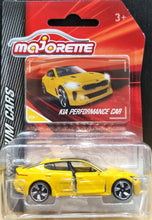 Load image into Gallery viewer, Majorette 2021 Kia Stinger GT Performance Car Yellow #223 Premium Cars New