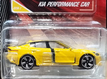 Load image into Gallery viewer, Majorette 2021 Kia Stinger GT Performance Car Yellow #223 Premium Cars New