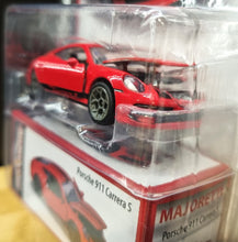Load image into Gallery viewer, Majorette 2020 Porsche 911 Carrera S Red #209 Porsche Deluxe Cars