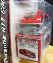 Load image into Gallery viewer, Majorette 2020 Porsche 911 Carrera S Red #209 Porsche Deluxe Cars