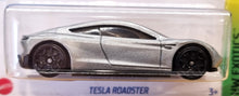 Load image into Gallery viewer, Hot Wheels 2022 Tesla Roadster Silver #162 HW Exotics 1/10 New Long Card