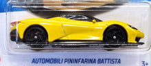 Load image into Gallery viewer, Hot Wheels 2022 Automobili Pinifarina Battista Yellow #171 HW Exotics New 2/10