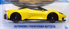 Load image into Gallery viewer, Hot Wheels 2022 Automobili Pinifarina Battista Yellow #171 HW Exotics New 2/10
