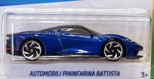 Load image into Gallery viewer, Hot Wheels 2022 Automobili Pinifarina Battista Blue #171 HW Exotics New 2/10